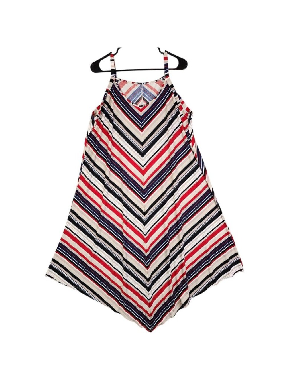 Womens Alchemy Thread Multicolor Bandana Cut Tank Dress Sundress Size XXL
